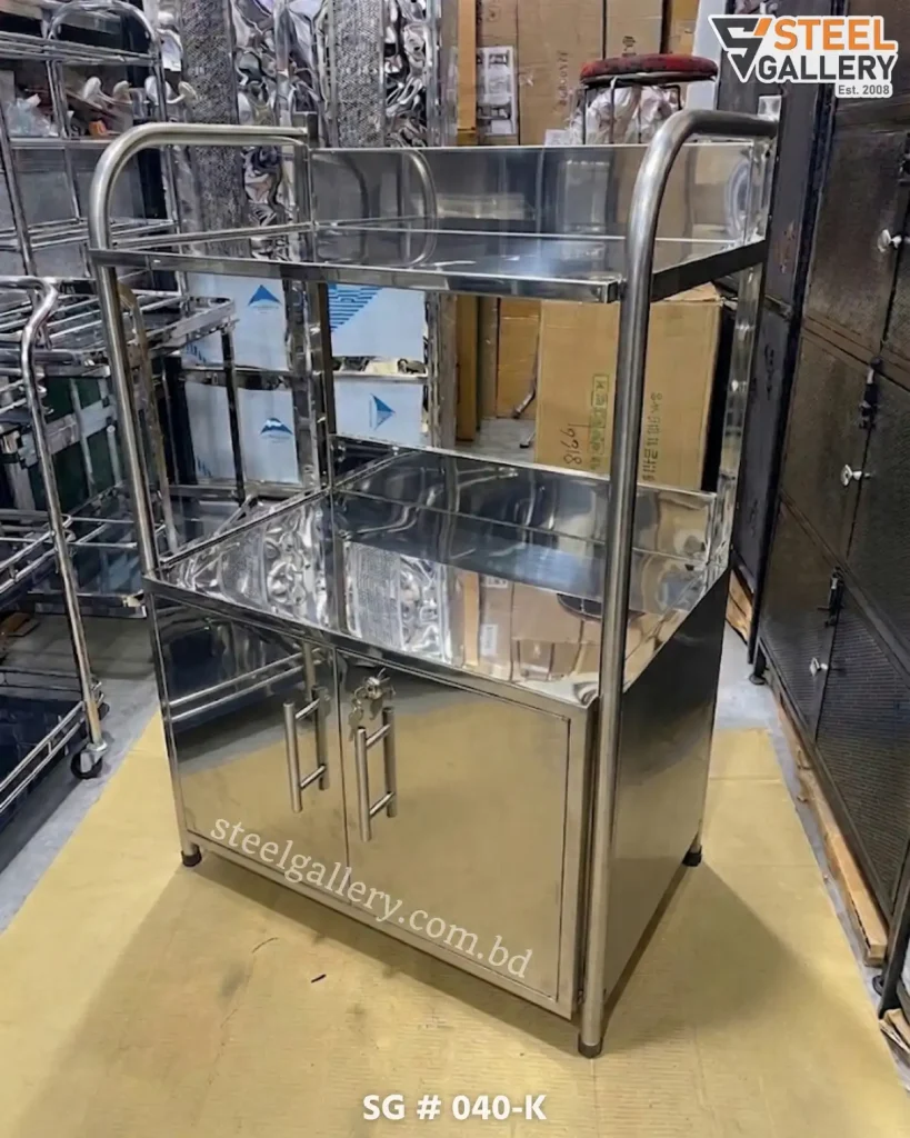 Multi-Function Kitchen Rack with Cabinet – Filter Stand & Oven Rack Oven Rack