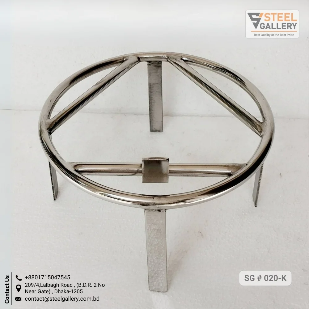 স্টেইনলেস স্টিলের মাড় গালানোর স্ট্যান্ড Rice Wash/Drain Stand