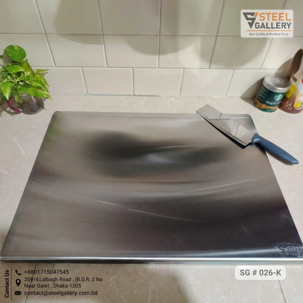 304 Grade Stainless Steel Cutting Board (1.2mm Thick)