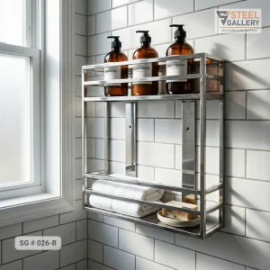 Stainless Steel Bathroom Shelf