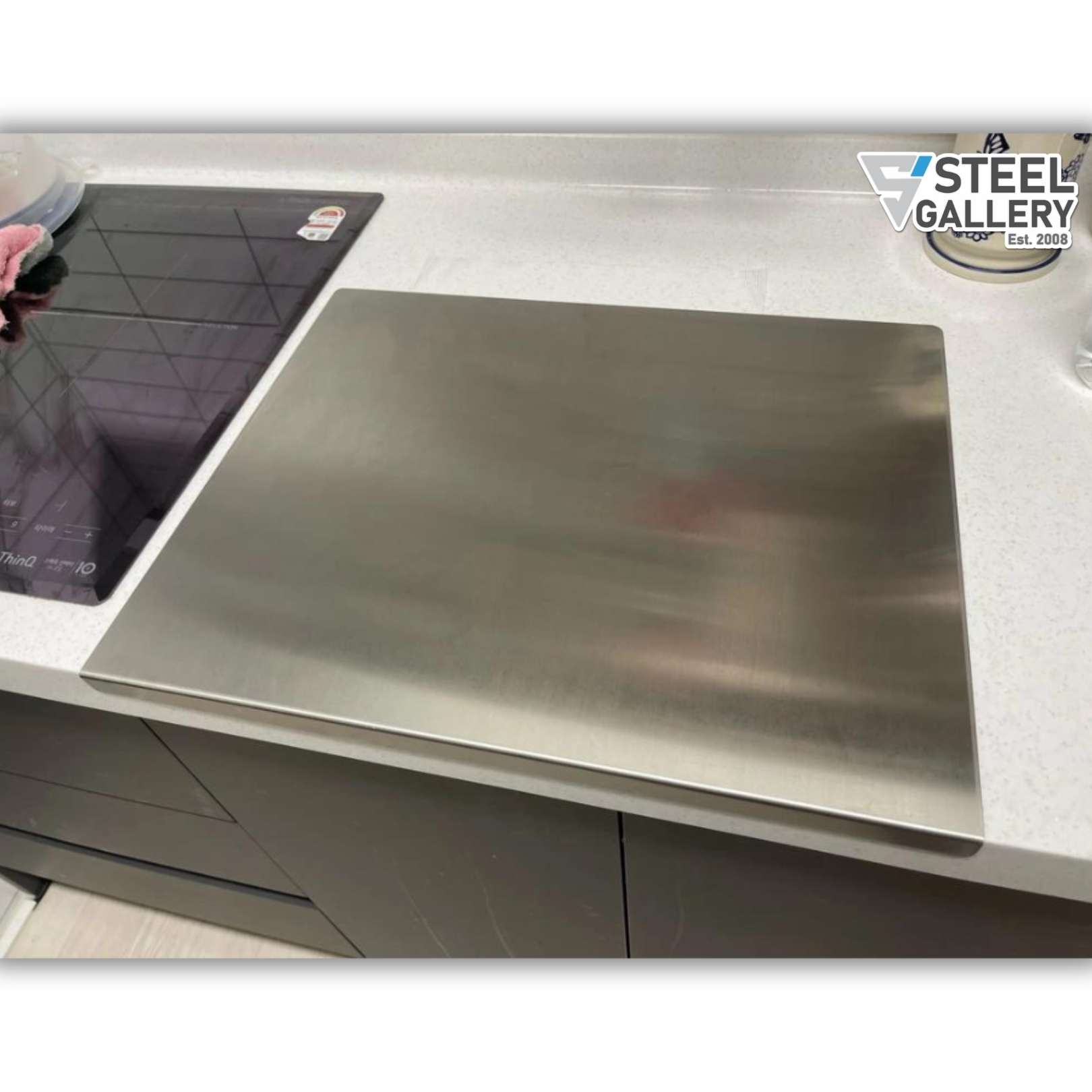 Stainless Steel Cutting Board (1.2mm Thick) - Image 3