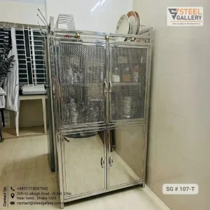 Stainless Steel Kitchen Cabinet – Premium Minimal Model