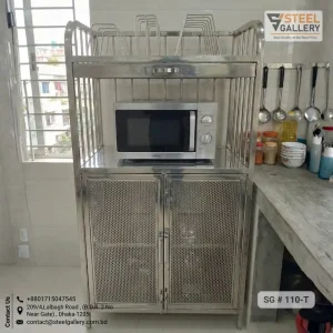 Stainless Steel Kitchen Cabinet with Oven Shelf