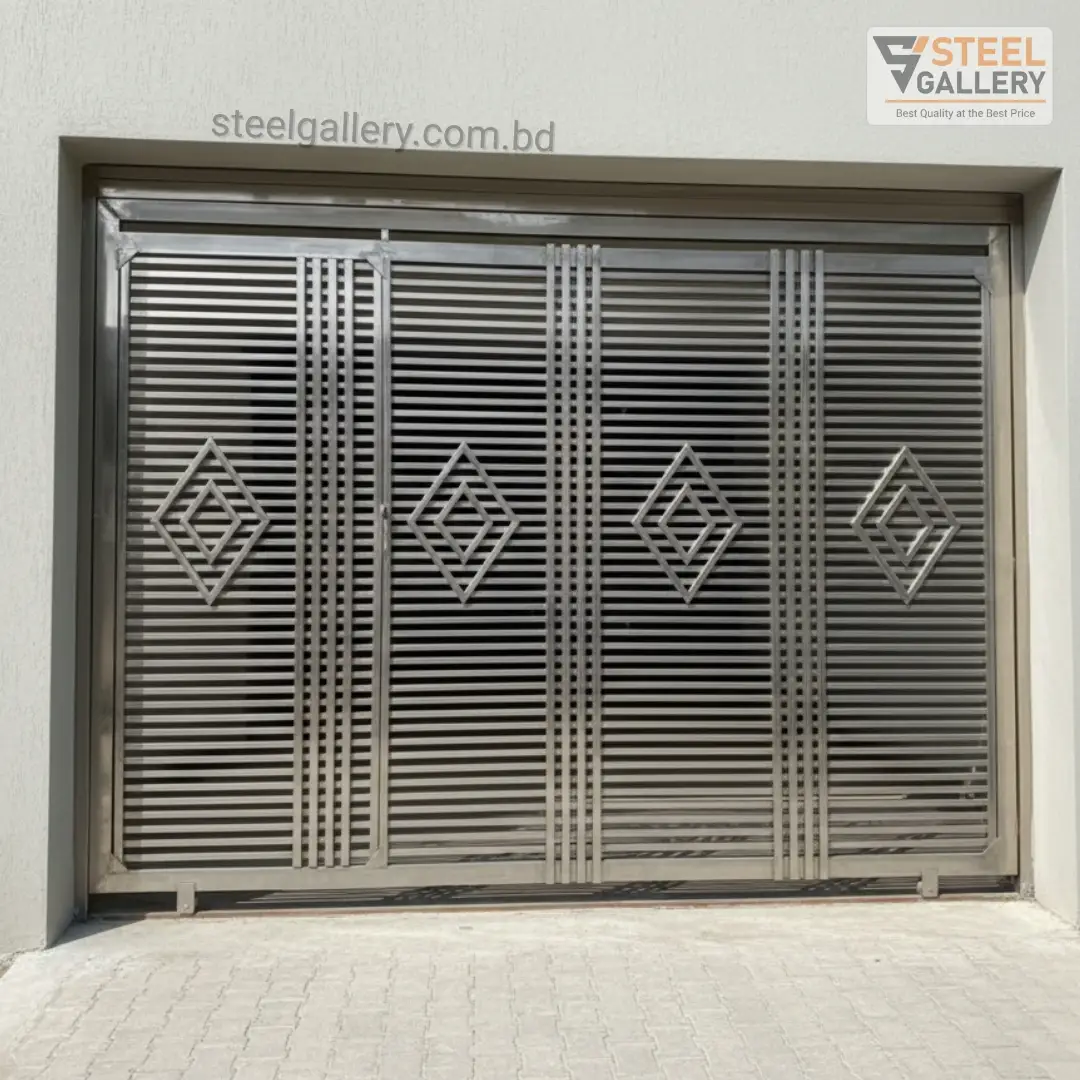 Simple Clean SS Main Gate Design